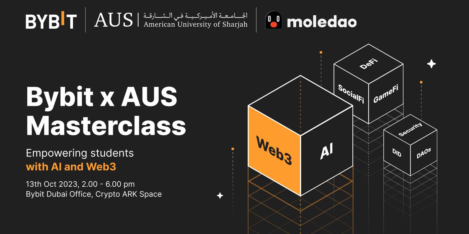 Bybit x AUS x Moledao Masterclass