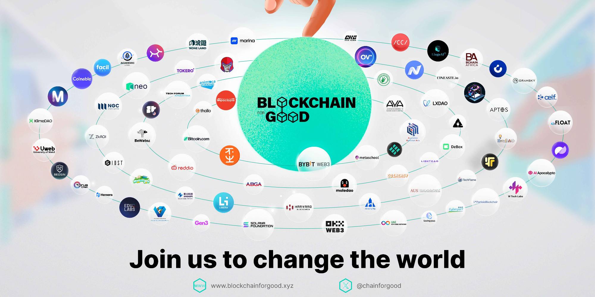 Blockchain for Good Alliance (BGA) - Join us to change the world together!